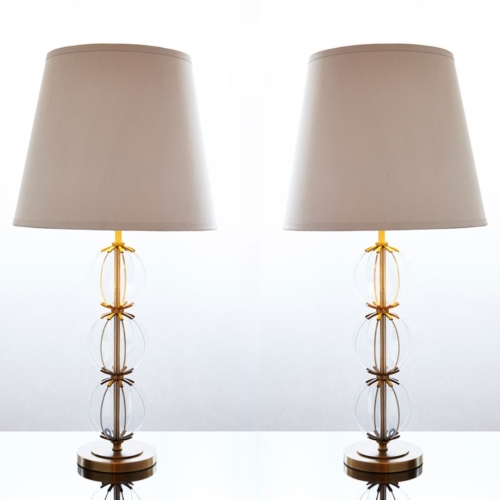 Valerie Wade Lt440 Pair Contemporary Orb Lamps Large 01