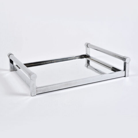 1950S Rectangular Chrome Tray 01