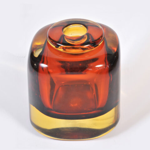 Amber Glass Vase 01