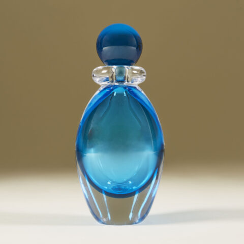Aqua Marine Tall Perfume Bottle 200 V1