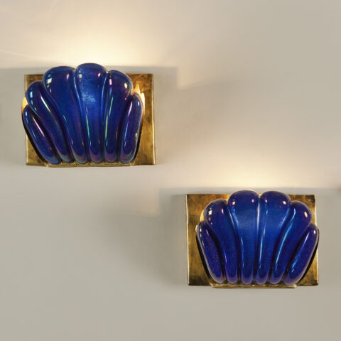 Blue Seguso Wall Lights 19 0049 V1