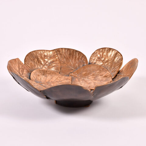 Brass Leaf Bowl 01