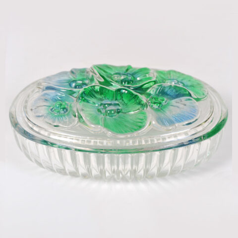 Glass Lidded Bowl 01