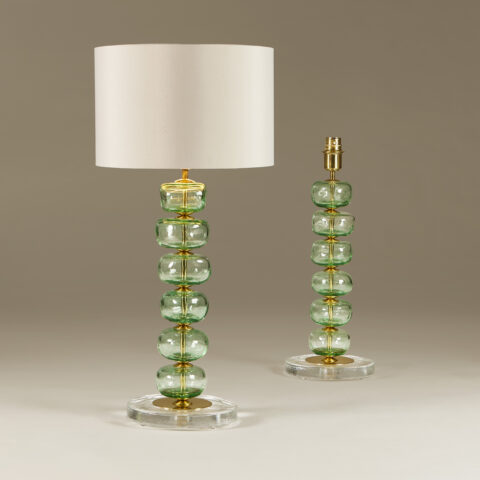 Italian Green Bubble Lamp 074 V1