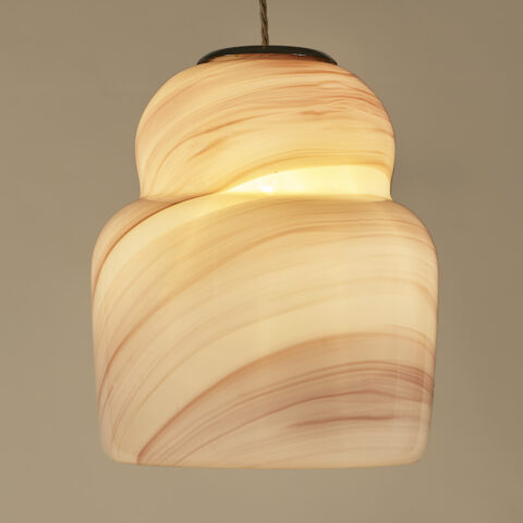 Italian Pink Ceiling Pendant 197 V1