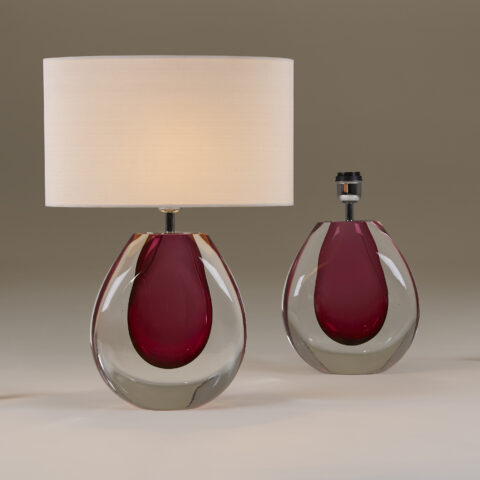 Italian glass lamps hotsell