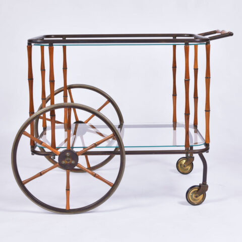 Maison Jansen Bamboo Trolley 01