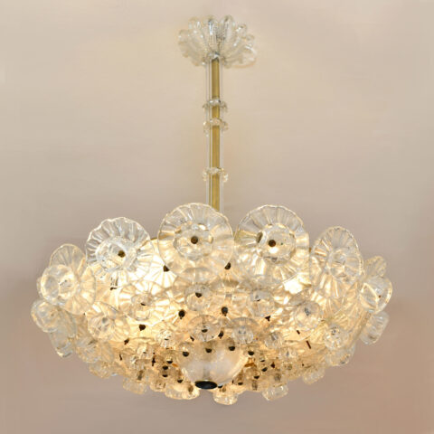 Murano Glass Chandelier By Barovier 01