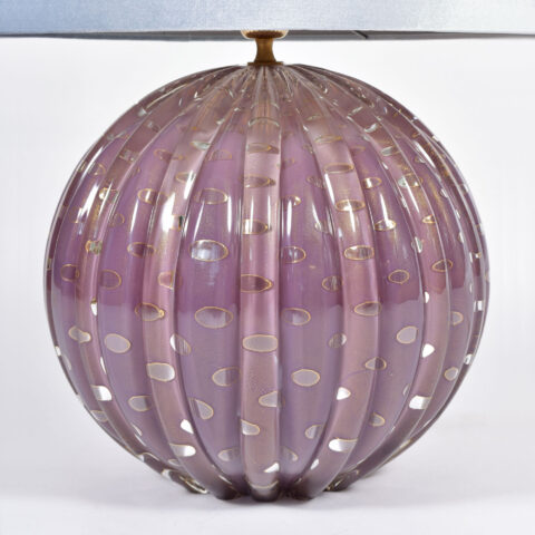 Murano Purple Lamp 01