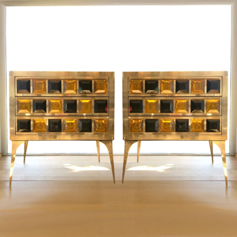 Pair Jewelled Cabinets 01
