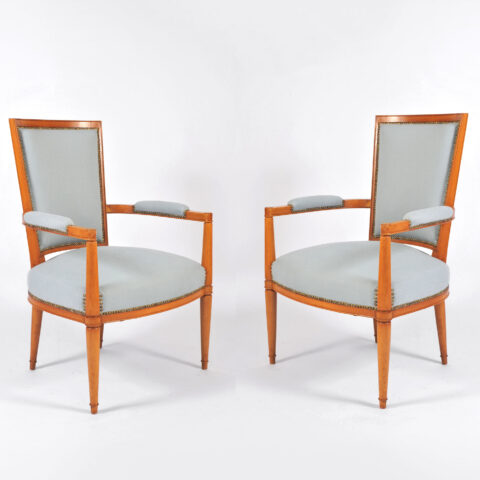 Pair Of Arbus Armchairs 01