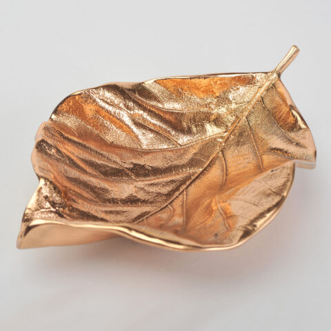 Valerie Wade Cast Bronze Leaf Small 01