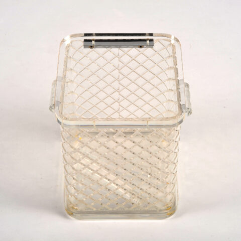 Lucite Ice Bucket Squares