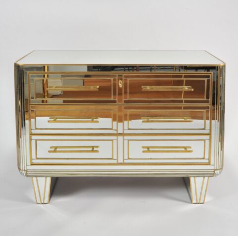 Valerie Wade Fc665 1970S Mirrored Chest Drawers 01