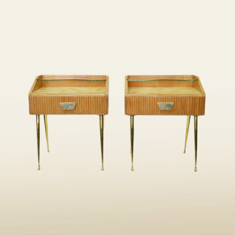 Valerie Wade Ft630 Pair 1950S Italian Bedside Tables 01