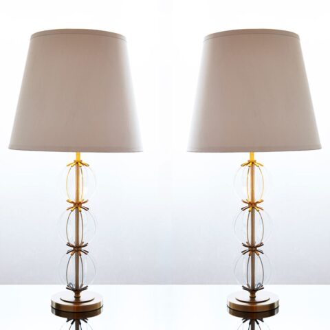 Valerie Wade Lt440 Pair Contemporary Orb Lamps Large 01