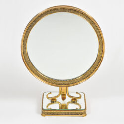 The image for 1940S Brass Table Mirror–01