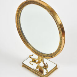 The image for 1940S Brass Table Mirror–02