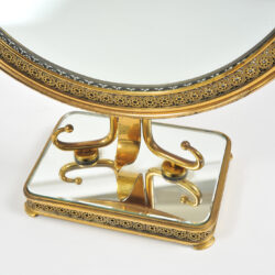 The image for 1940S Brass Table Mirror–06