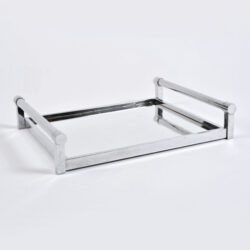 The image for 1950S Rectangular Chrome Tray 01