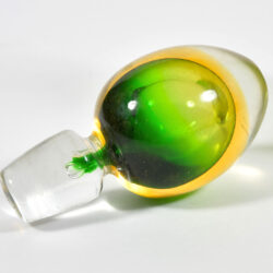 The image for 1950S Green Yellow Murano Decanter 04