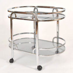 The image for 1970S Italian Chrome Trolley 02