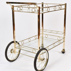 The image for American Brass Drinks Trolley 03