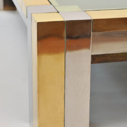 The image for Brass Chrome Coffee Table 03