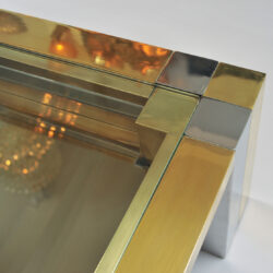 The image for Brass Chrome Coffee Table 04