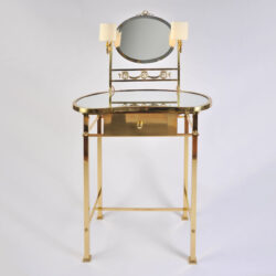 The image for Brass Dressing Table Mirror Lights 01