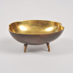 The image for Brass Tripod Bowl 03