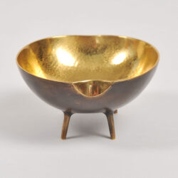The image for Brass Tripod Bowl 04
