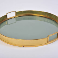 The image for Circular Brass Tray 02