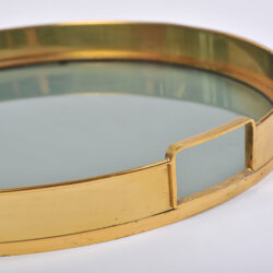 The image for Circular Brass Tray 04