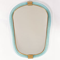 The image for Firenze Mirror Blue Oblong 01