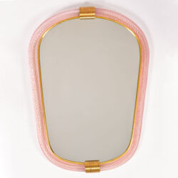 The image for Firenze Mirror Pink Oblong 01