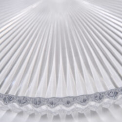 The image for Fluted Glass Circular Tray 04