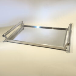 The image for French Chrome Rectangular Tray 01