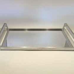 The image for French Chrome Rectangular Tray 02