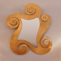 The image for Gilded Swirl Mirror 02
