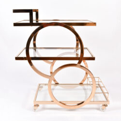 The image for Gold American Drinks Trolley 01