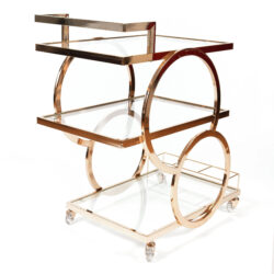 The image for Gold American Drinks Trolley 02