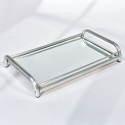The image for Large Chrome Mirrored Tray 01