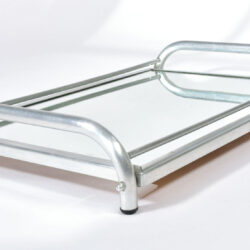 The image for Large Chrome Mirrored Tray 03