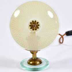 The image for Pair 1940S Flower Lamps 03