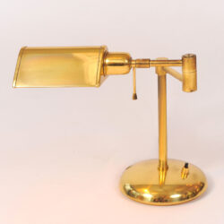 The image for Pair Brass Desk Lamps 04