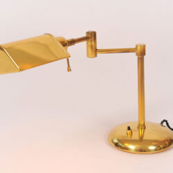 The image for Pair Brass Desk Lamps 05