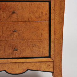 The image for Pair Burr Walnut Bedside Tables 02 Vw