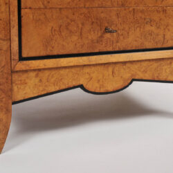 The image for Pair Burr Walnut Bedside Tables 05 Vw