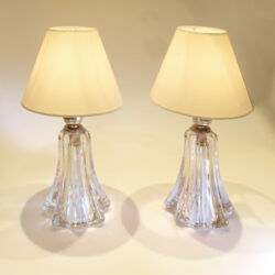 The image for Pair Clear Val St Lamps 01